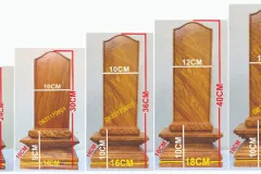 Cửa hàng bán bài vị thờ bằng gỗ tại Tp.HCM