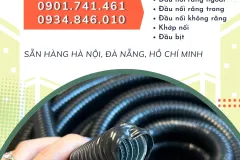 Ống ruột gà lõi thép Đà Nẵng, đầu nối PG - Giá xưởng sản xuất