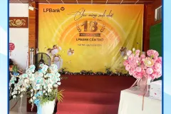 Thi công backdrop tại Cần Thơ - KTG