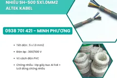 Cáp điện điều khiển chống nhiễu tại Đà Nẵng, Hồ Chí Minh, Hà Nội