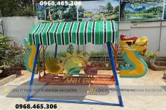 Xích đu thuyền rồng cho trẻ em tại Gia Lai