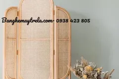 Bình phong mây tre đan giá rẻ tại TP.HCM