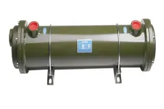 Két làm mát dầu thủy lực, Két làm mát dầu dạng ống