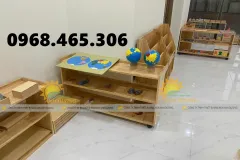Tủ đồ chơi và học liệu mầm non tại Quảng Ngãi