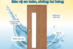 Cửa nhựa ABS cho phòng ngủ giải pháp hoàn hảo cho không gian sống hiện đại