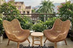Ghế thư giãn đọc sách mây tre đan tại TP.HCM