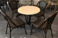 Ghế nhựa giả mây cho quán cafe tại TP.HCM