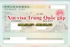 Dịch vụ làm visa Trung Quốc nhanh - vắng mặt cho tỉnh miền tây nhanh