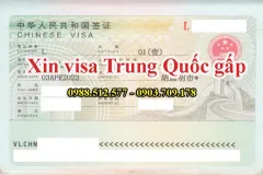 Dịch vụ visa nhanh cho Trung; Quốc tại Thành phố Hồ Chí Minh