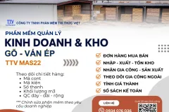 Phần mềm kinh doanh, sản xuất Gỗ, Ván Ép, Pallet