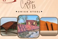 Thép tấm kháng thời tiết Corten A _Unico Steel