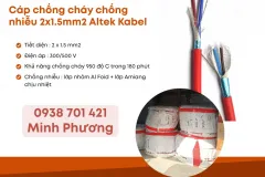 Cáp chống cháy chống nhiễu Altek Kabel tại TP Hồ Chí Minh