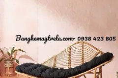 Ghế mây thư giãn dáng dài