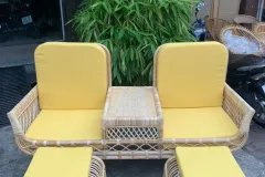 Băng ghế mây 2 chỗ