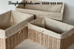 Giỏ đựng đồ mây tre đan tại TP.HCM