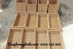 Khay đựng đồ chữ nhật giả mây tại TP. Hồ Chí Minh