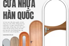 Cửa nhựa ABS Hàn Quốc tại TP.HCM