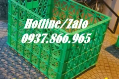 Sọt nhựa 8 bánh xe cho vận chuyển hàng hóa tại Hà Nội