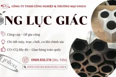 Bán ống lục giác inox và thép carbon tại TP.HCM
