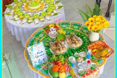 Mâm cúng căn cho bé tại Cần Thơ