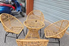 Bàn ghế ban công nhựa giả mây tại TP. Hồ Chí Minh