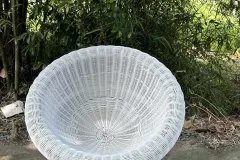 Ghế ban công mây nhựa đan kín