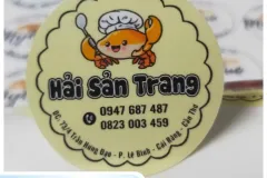 In tem nhãn giấy nhựa đẹp tại Cần Thơ