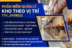 Phần mềm quản lý kho hàng theo vị trí sơ đồ kho