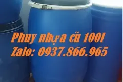 Cung cấp phuy nhựa cũ giá rẻ tại Hà Nội