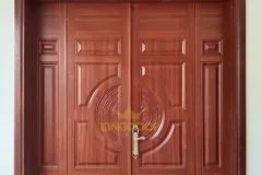 Cửa Thép Vân Gỗ Tại Tân Bình - Thi Công Lắp Đặt Trọn Gói
