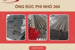 Ống đúc phi nhỏ 304 _ Unico Steel