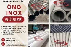 Bán ống inox chất lượng tại TP. Hồ Chí Minh