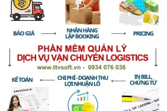 Quản lý báo giá, in bill chứng từ vận chuyển TTV Logistics