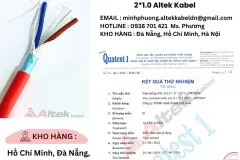 Cáp chống cháy Altek Kabel tại Nghệ An