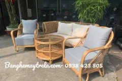 Sofa mây tự nhiên cho phòng khách tại Thành phố Hồ Chí Minh
