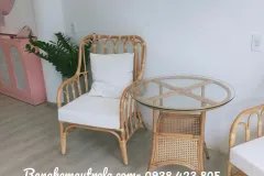 Bàn ghế mây phòng ngủ