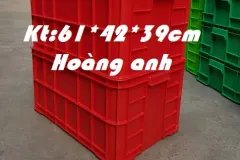 Thùng nhựa có nắp tại Hà Nội, thùng nhựa, thùng đặc, sóng nhựa bít