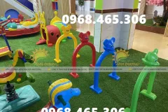 Cung chui nhựa mầm non, cổng chui mầm non bằng nhựa