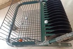 Rổ sắt xe nhặt bóng golf, phụ kiện xe nhặt bóng golf
