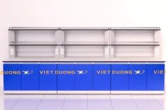 Bàn thí nghiệm áp tường, Wall Bench, phòng thí nghiệm: Nhà thầu chuyên nghiệp