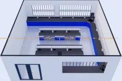 Lắp đặt Bàn ghế phòng thí nghiệm Lab Workbench Workstation