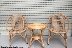 Ghế sò mây tự nhiên