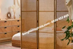 Bình phong mây mắt cáo gấp gọn tại TP. Hồ Chí Minh