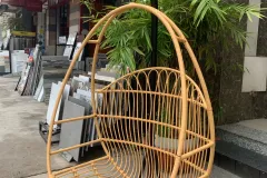 Ghế xích đu treo mây nhựa