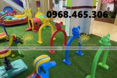 Hang chui con sâu mầm non, hầm chui cổng chui trẻ em