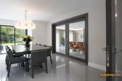 Cửa thông phòng nên chọn gỗ, nhôm kính hay composite?