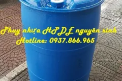 Thùng phuy nhựa cũ độ mới 90% trở lên, giá phuy nhựa tại miền bắc, ph