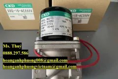 Thiết bị nhập khẩu - Chuyên van CKD DSG-15- AC200V - Bình Dương