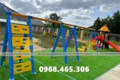 Thang leo thể chất liên hoàn, xà đu thang leo liên hoàn trẻ em