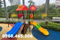 Bộ cầu trượt xích đu trẻ em tại Thành phố Hồ Chí Minh